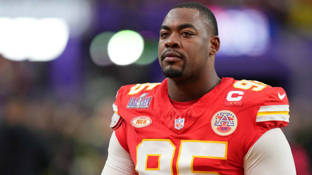 Chris Jones walks